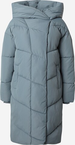 Manteau d’hiver Noisy may en bleu : devant