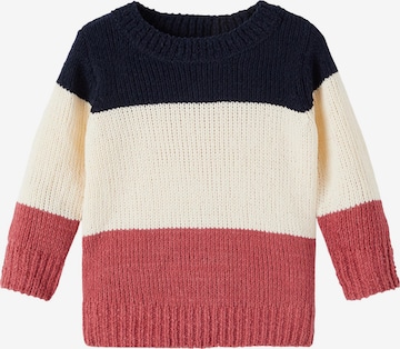 NAME IT - Pullover 'OPIL' em mistura de cores: frente