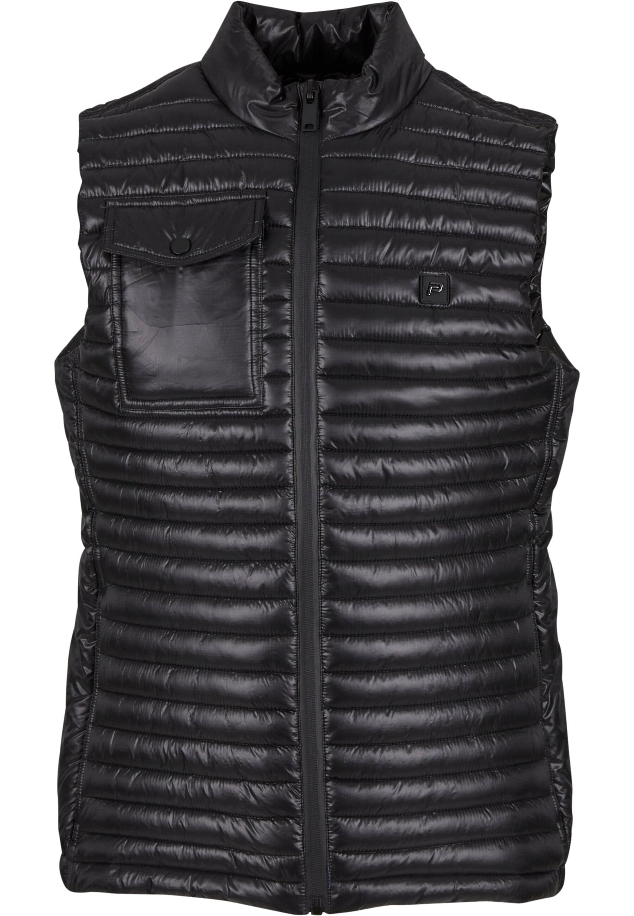 883Police Vest in Black: front