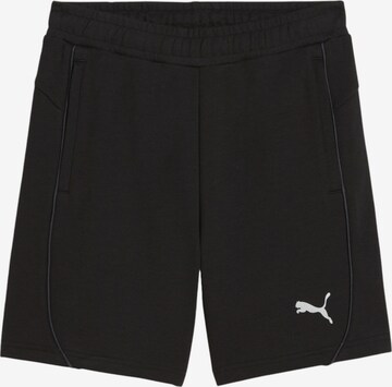 PUMA Regular Workout Pants in Black: front