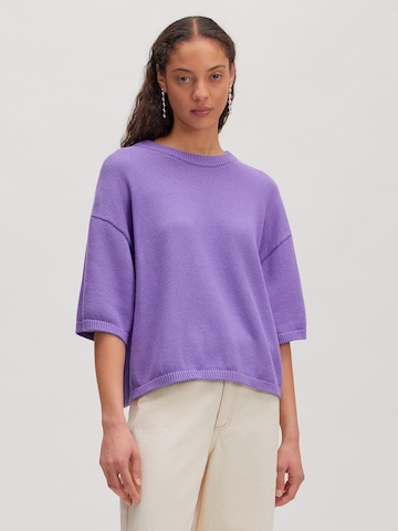 EDITED Sweter 'Ashley' w kolorze fioletowy: przód