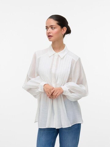VERO MODA Blouse 'VMAvery' in Wit: voorkant