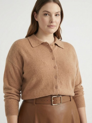 Giacchetta 'Thamara' di Guido Maria Kretschmer Curvy in beige: frontale