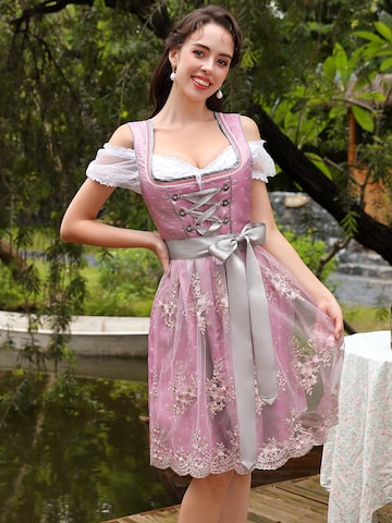 Yesfashion Dirndl in Pink