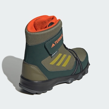 ADIDAS TERREX Boots 'Snow Hook-And-Loop' in Green