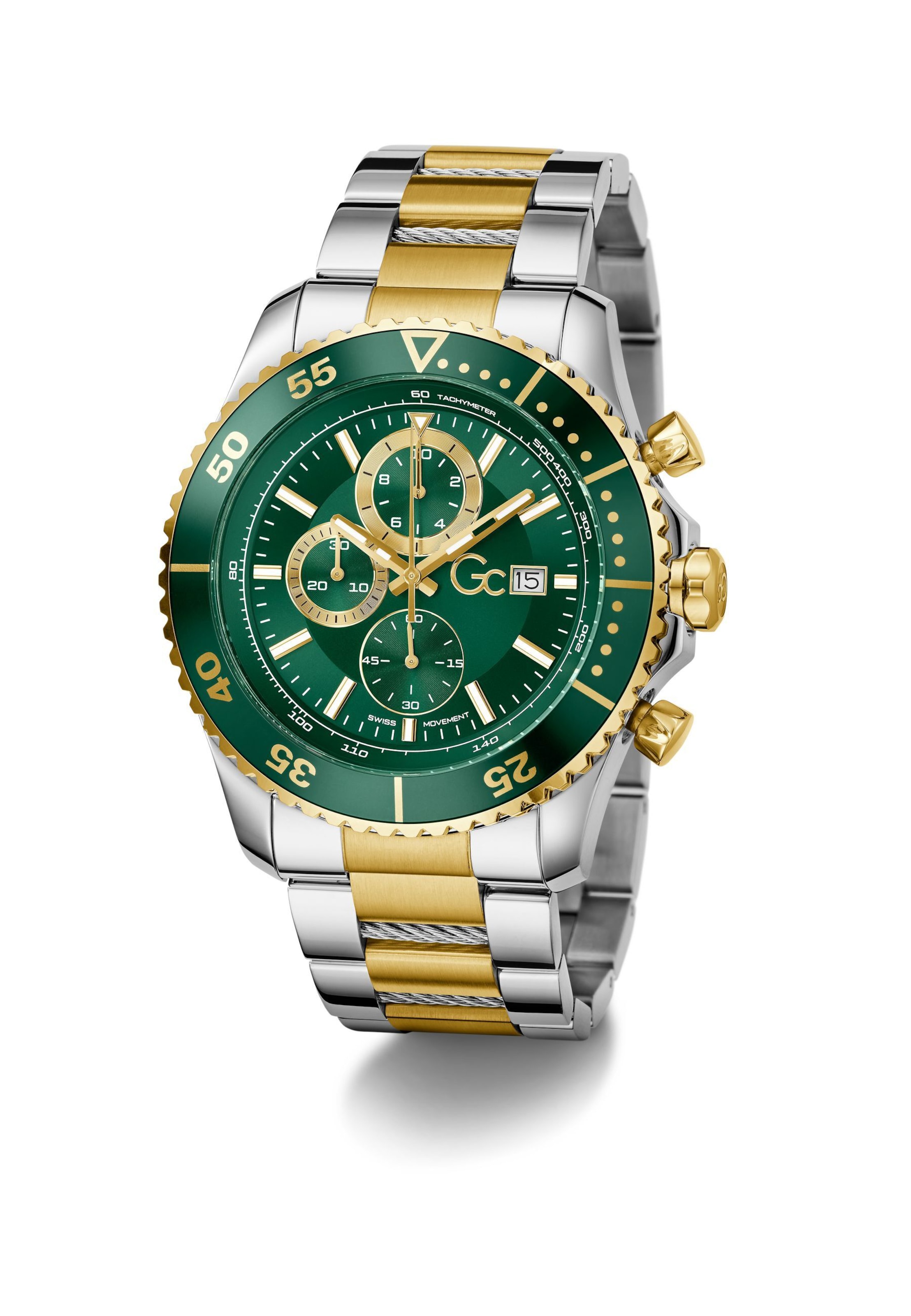 Gc Uhr 'SpeedRacer' in Silber: Vorderseite