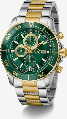 Montre à affichage analogique 'SpeedRacer' Gc en argent : devant