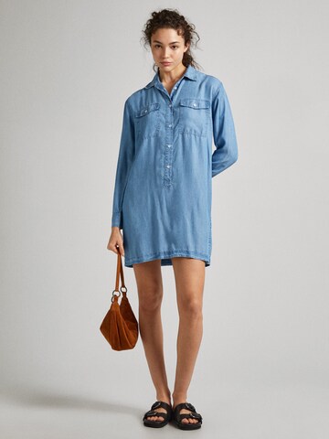 Pepe Jeans Kleid 'ERINE' in Blau