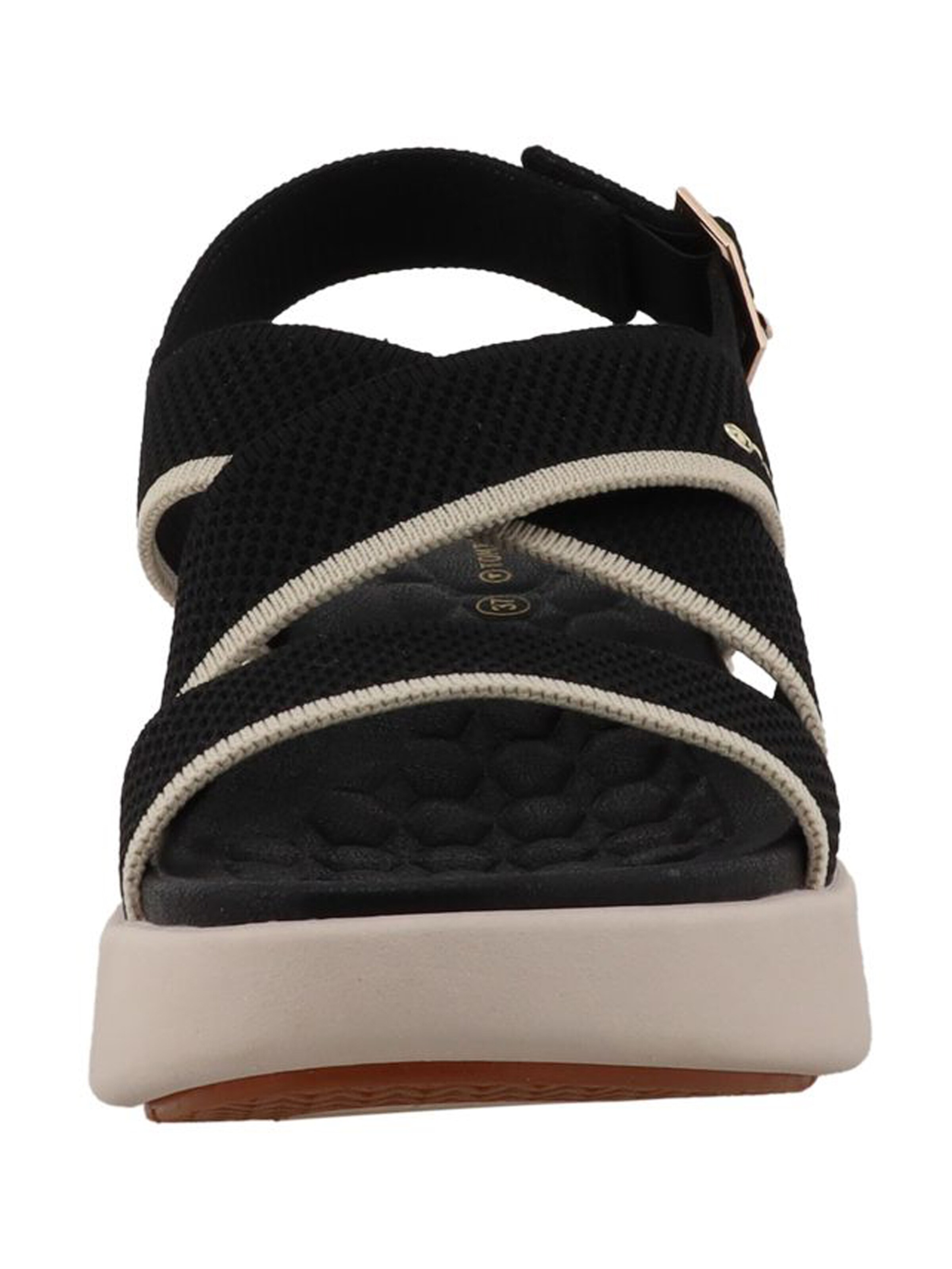 TOM TAILOR - Sandalias en negro