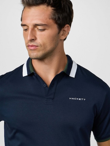 Hackett London Poloshirt in Blau