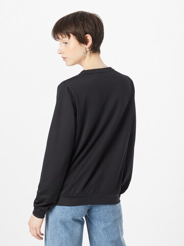 Liu Jo Sweatshirt 'CHIUSA' in Schwarz
