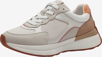 TAMARIS Sneakers laag in Beige: voorkant