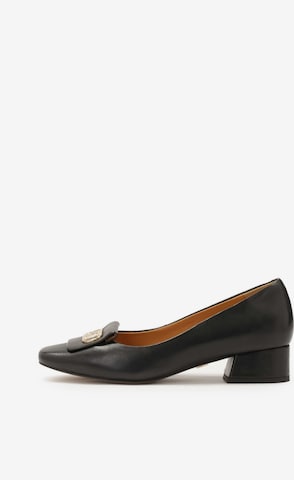 Kazar - Zapatos con plataforma en negro: frente