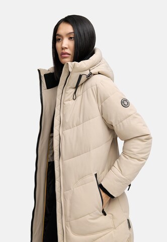 MARIKOO Wintermantel 'Benikoo' in Beige