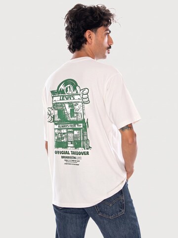 Maglietta 'LEVI'S VINTAGE FIT GRAPHIC TEE LEGENDARY HORSE TAN' di LEVI'S ® in marrone
