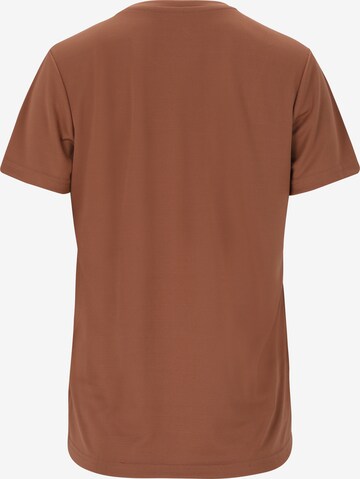 Athlecia Performance Shirt 'Rosalva' in Brown