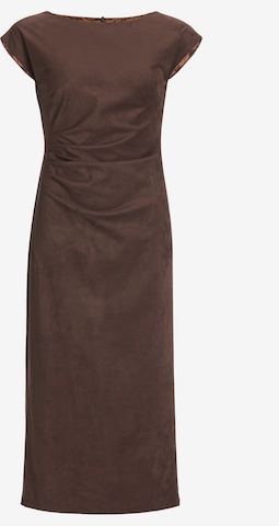 SWING - Vestido en marrón: frente