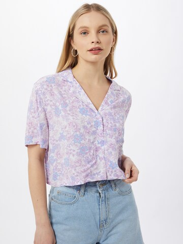 Cotton On Blouse in Purple: front