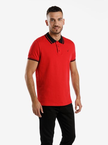 T-Shirt 'Rainer' SPITZBUB en rouge : devant