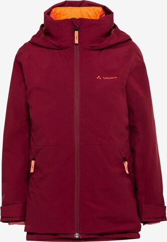 VAUDE Outdoor jacket 'KD Casarea 3in1 J II' in Red: front
