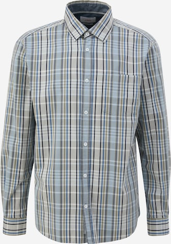 s.Oliver Regular fit Button Up Shirt in Green: front