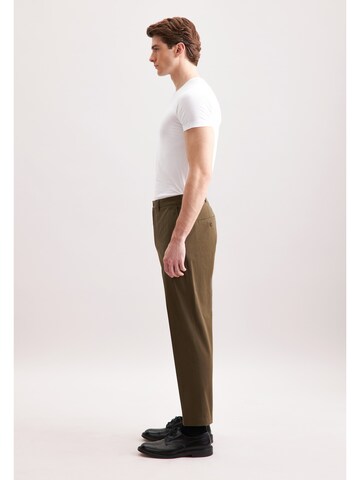 Regular Pantalon chino SEIDENSTICKER en vert