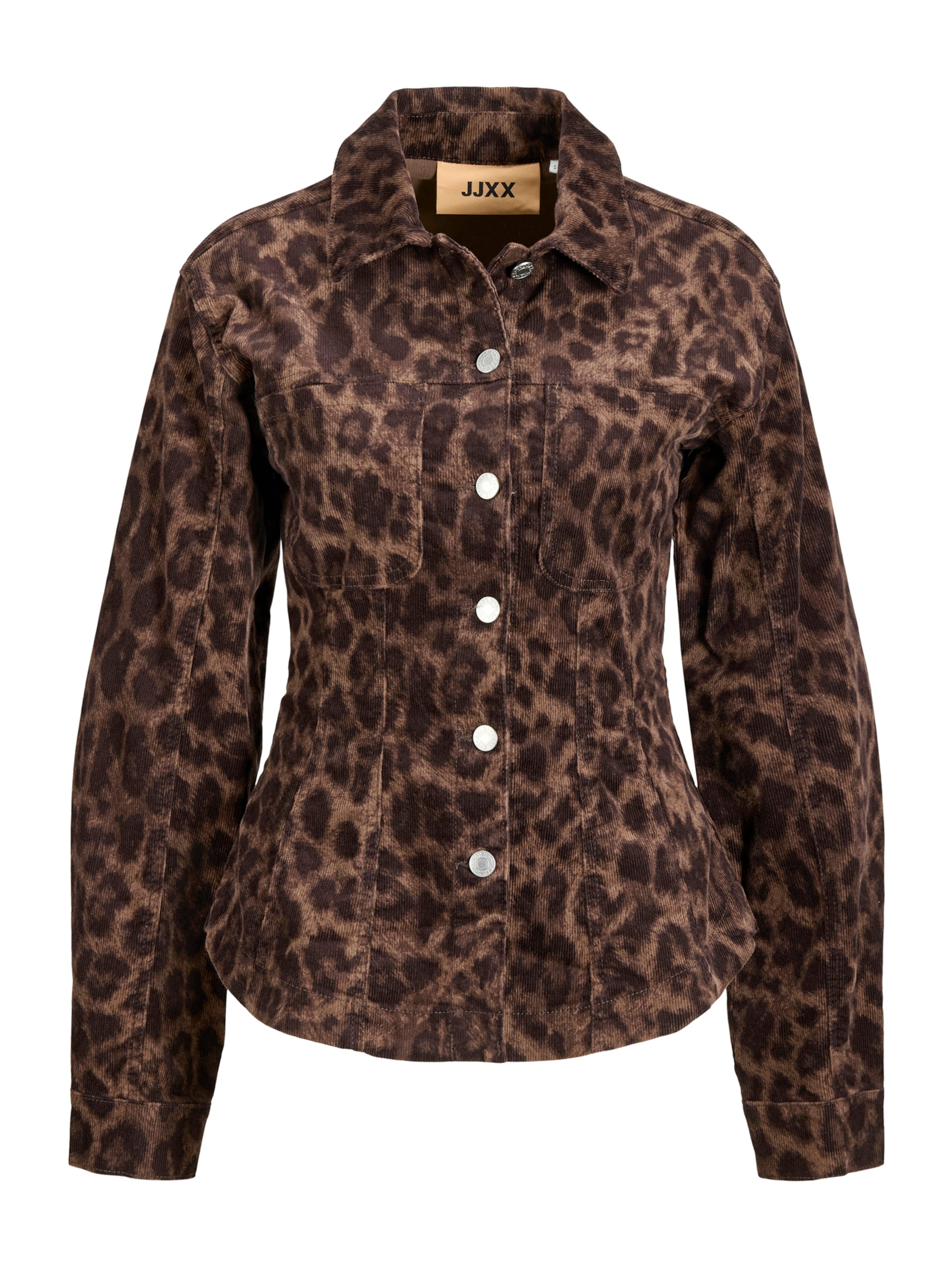 JJXX Blouse &#x27;JXGELLY&#x27; in Bruin: voorkant
