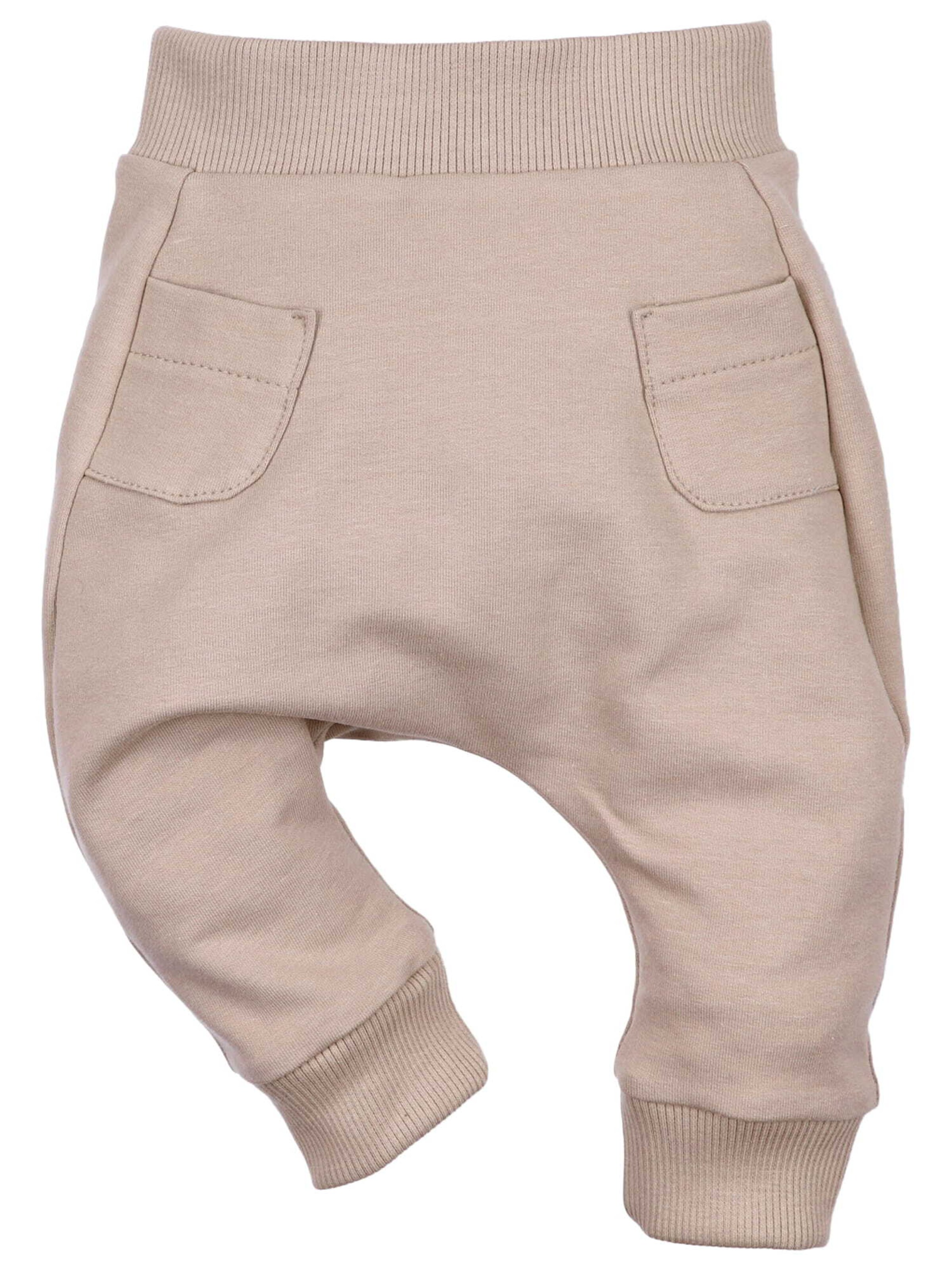 NINI Broek in Beige: voorkant