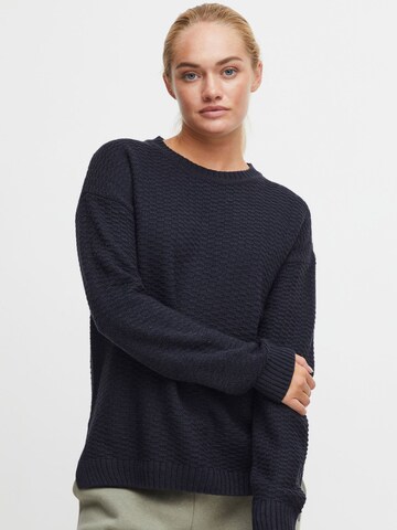 Pullover 'Milla' di Oxmo in blu: frontale