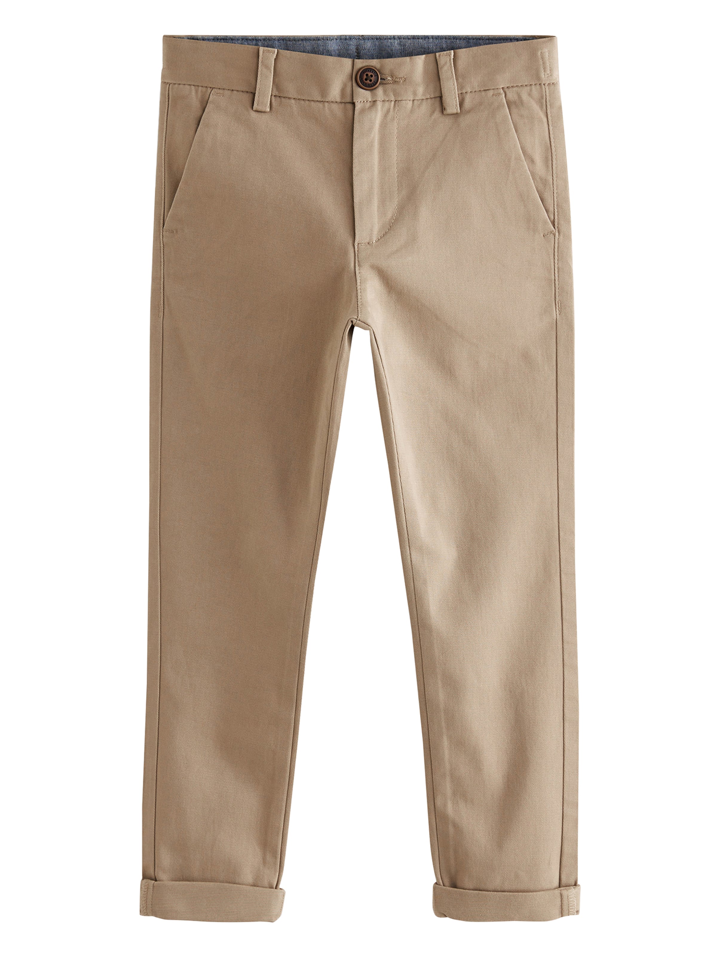 Next Skinny Spodnie w kolorze beżowy: przód