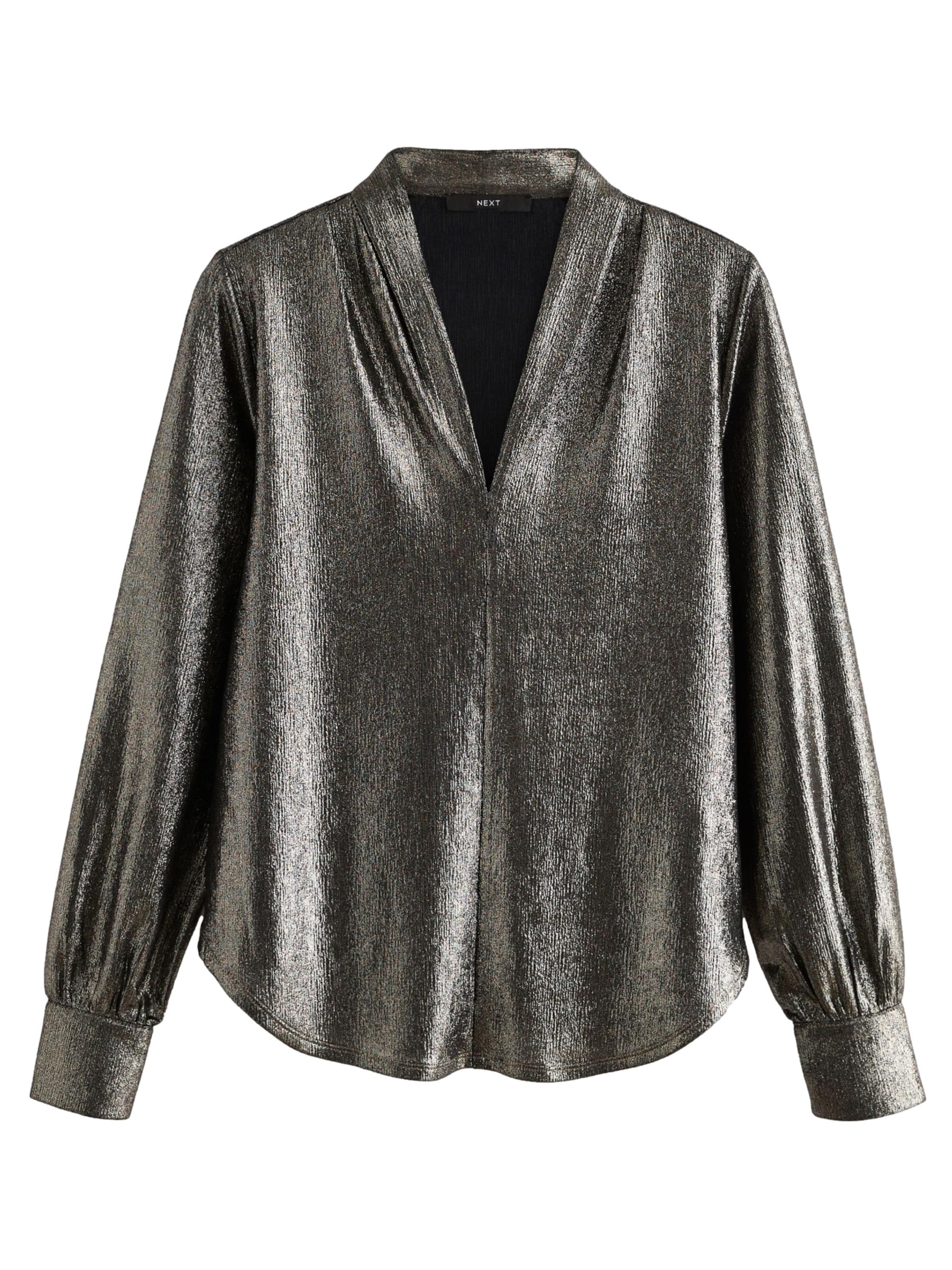 Next Bluse in Gold: Vorderseite