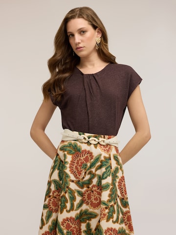 MOTIVI Shirt in Bruin