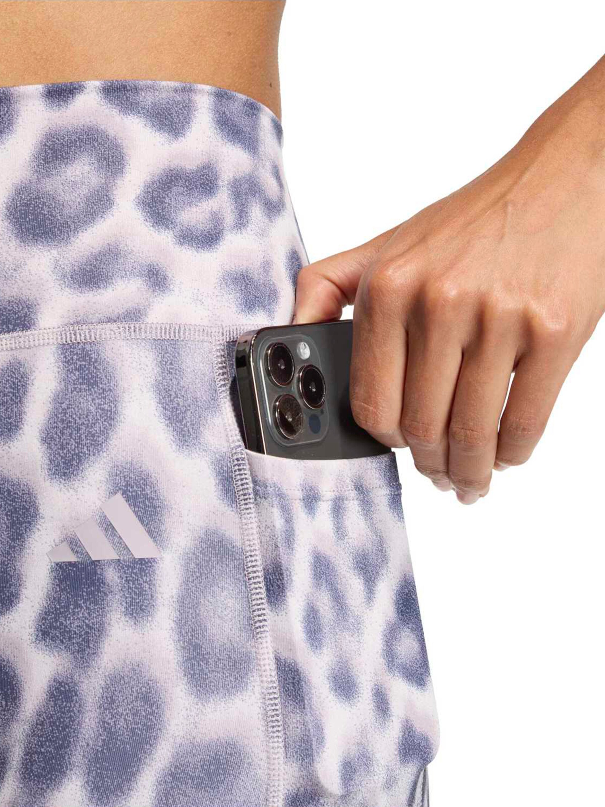 ADIDAS PERFORMANCE Skinny Sportbroek 'OPT ESS' in Lila