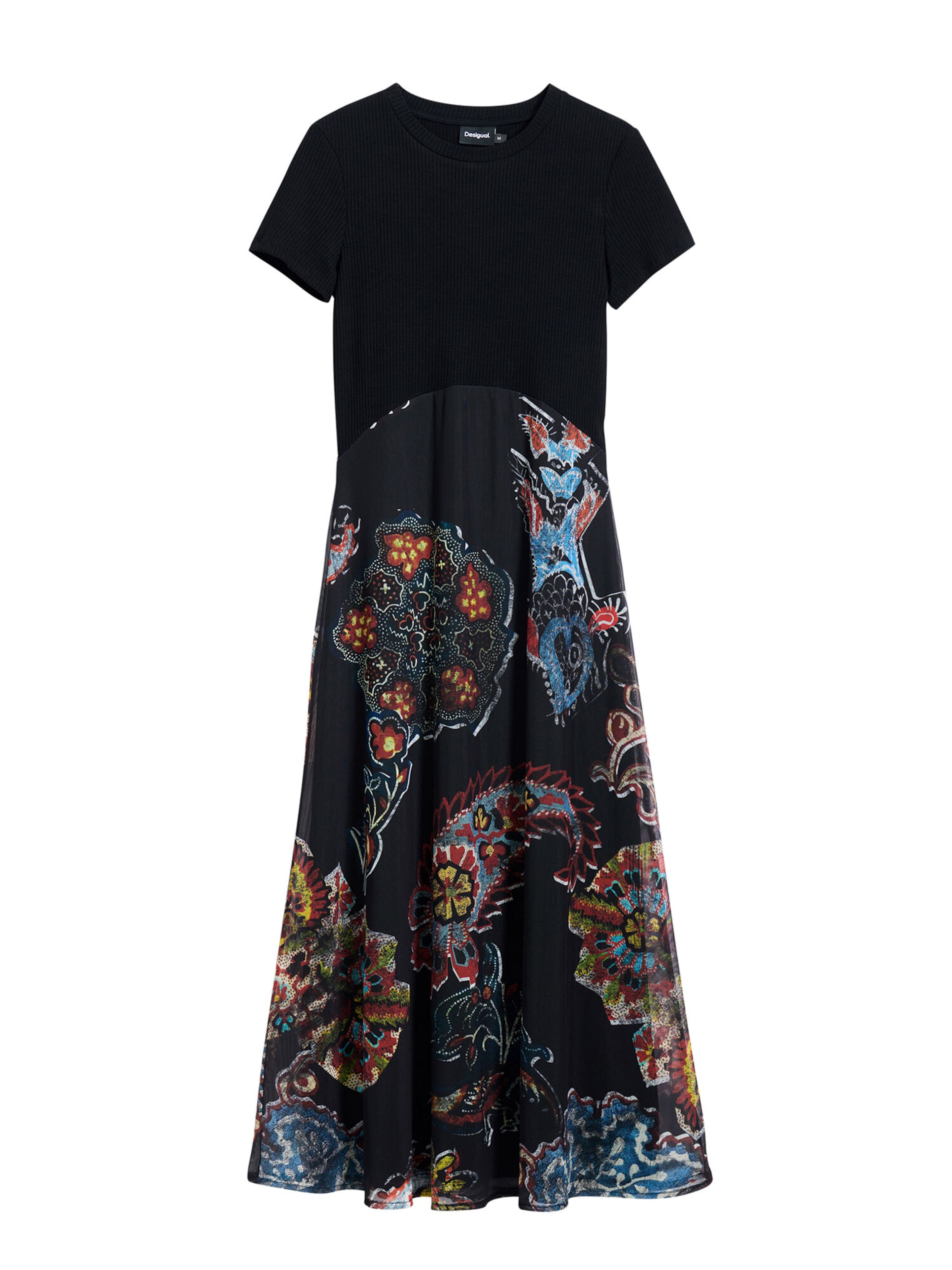 Desigual Kleit helesinine / kollane / punane / must, Tootevaade