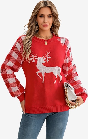 KoJooin Pullover in Rot: Vorderseite
