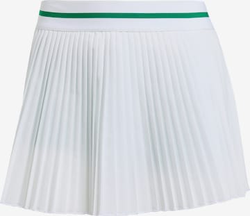 balta ADIDAS PERFORMANCE Sportinio stiliaus sijonas 'Pro': priekis