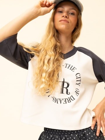 T-Shirt Looxs Revolution en blanc