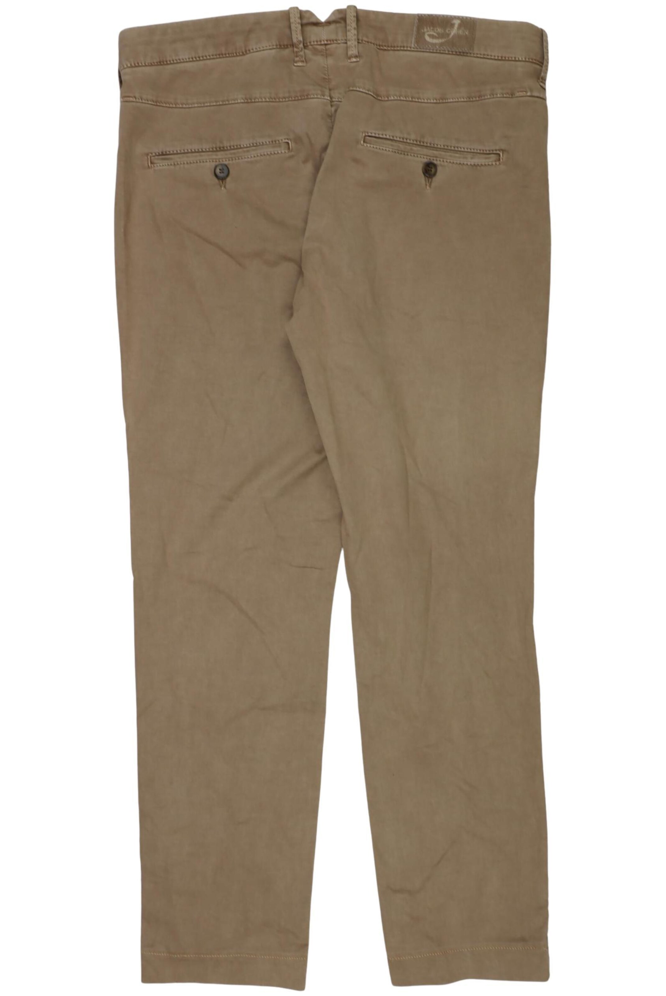 Jacob Cohen Stoffhose 33 in Beige