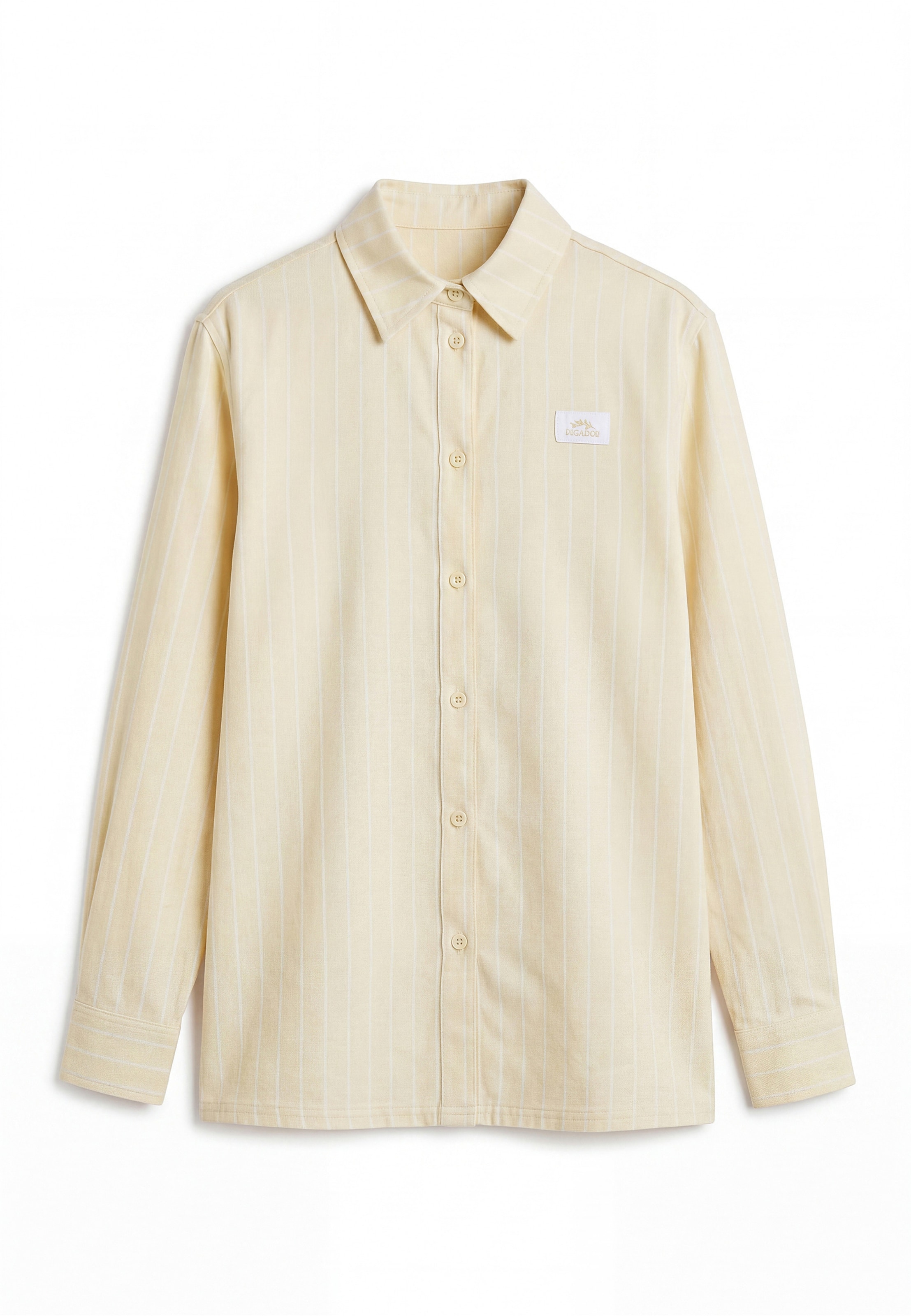Pegador - Blusa 'Olga' em amarelo: frente