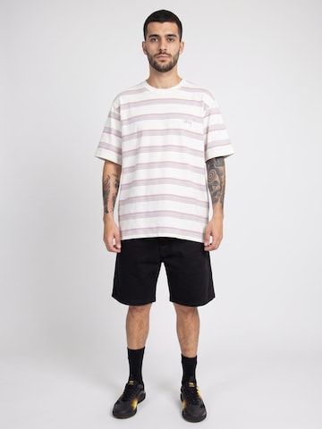 Baggy Pantaloni 'Lawton' di Carhartt WIP in nero: frontale