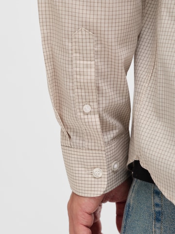 JJ Rebel Regular fit Πουκάμισο 'JREBGAVIN' σε καφέ