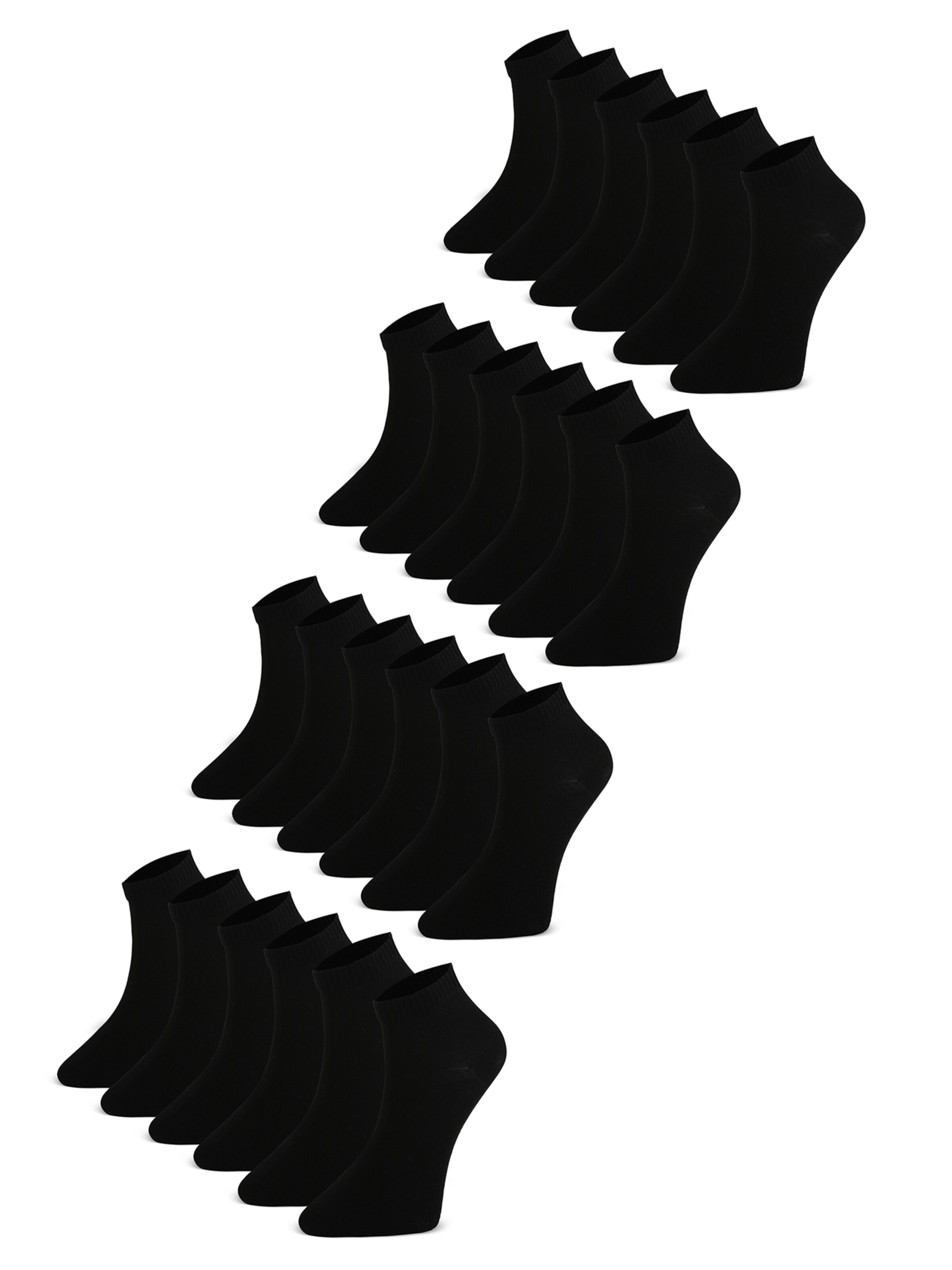 Calzino invisibile 'Regular' Crea Socks di colore nero, Visualizzazione prodotti