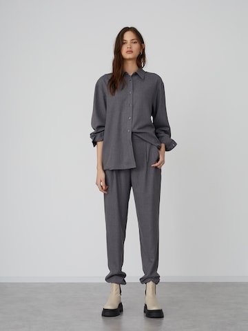 LeGer by Lena Gercke Regular Pleat-Front Pants 'Patricia' in Grey