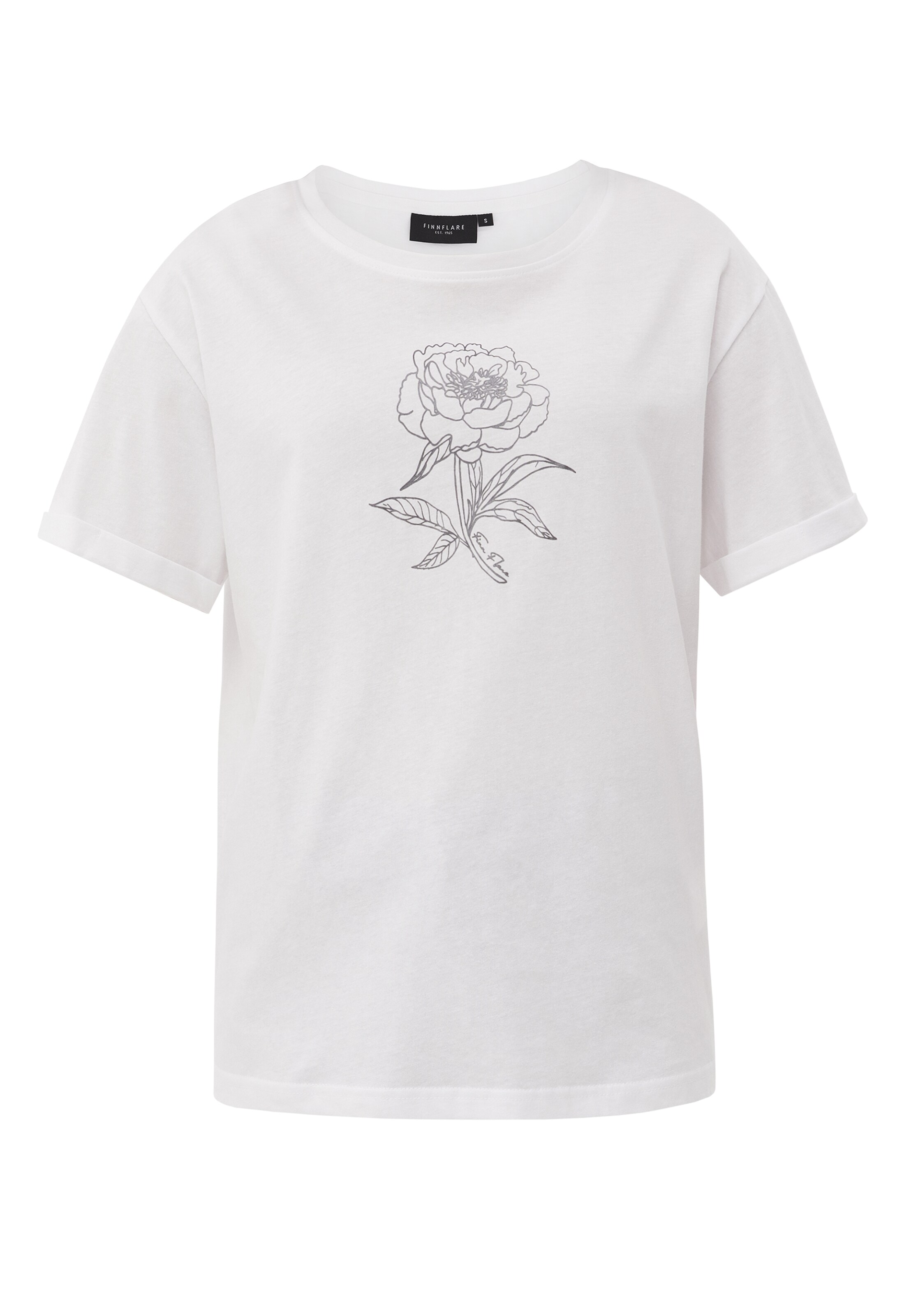 Finn Flare T-Shirt in Mischfarben: Vorderseite