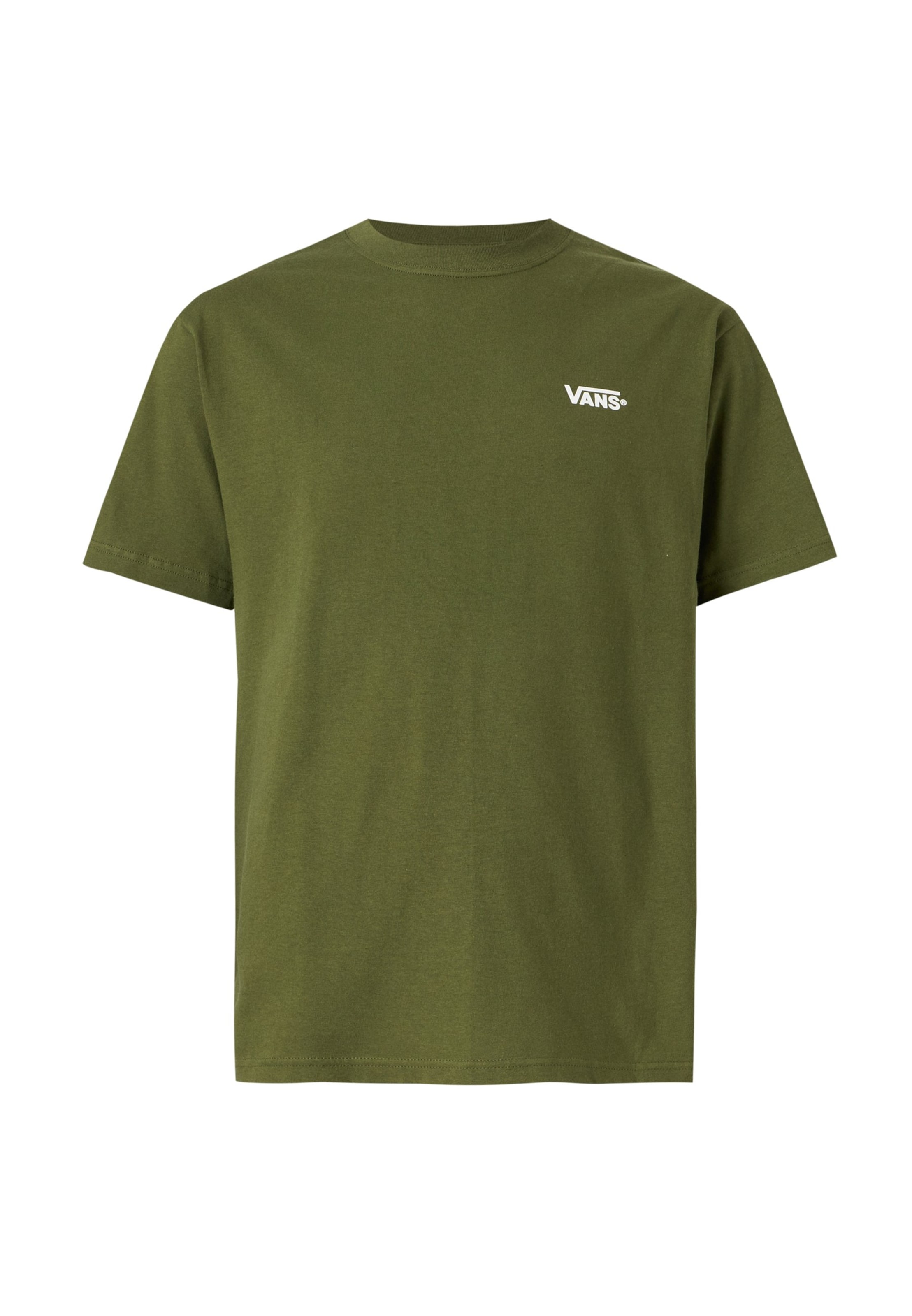 T-Shirt VANS en vert : devant