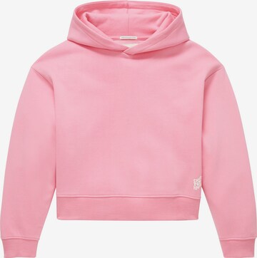 TOM TAILOR Sweatshirt i rosa: framsida
