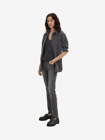 TOM TAILOR Slimfit Jeans 'Alexa' in Grau