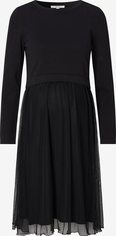 Robe Esprit Maternity en noir : devant