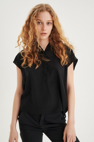 InWear Blouse 'Lucie' in Zwart: voorkant