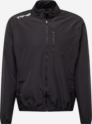 Veste de sport Hummel en noir : devant